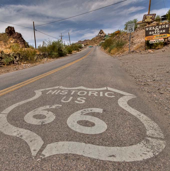 Route 66 road