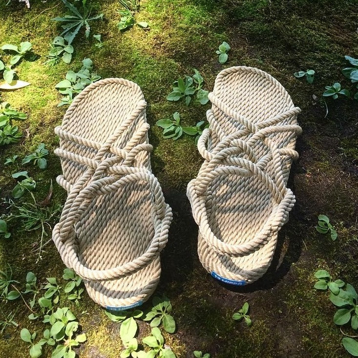 HIPPÖ rope sandals in nature